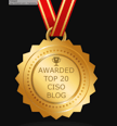 Badge - top 20 ciso blogs - 24by7security 