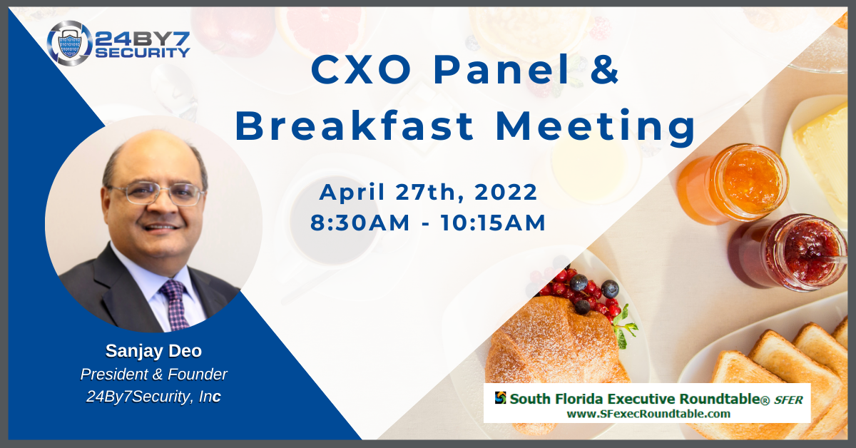 CXO Panel and Breakfast Meeting - WEB