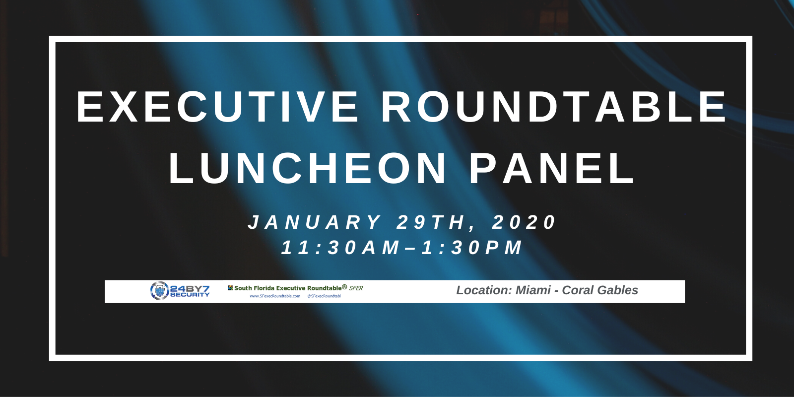 Executive Roundtable Luncheon, January, 2020