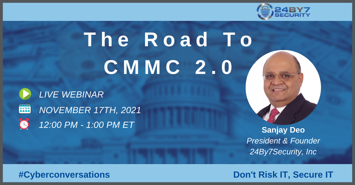 The Road To CMMC 2.0 - WEB